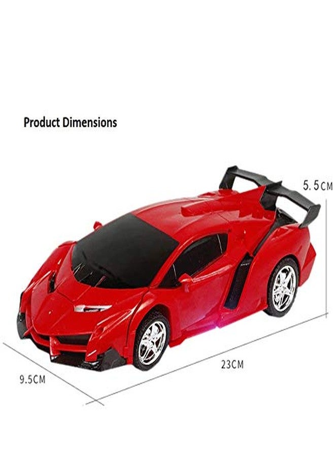 VGRASSP 2 in 1 Remote Control Model Car Converting Robot Toy for Kids - Color and Design as per Stock - Image 3